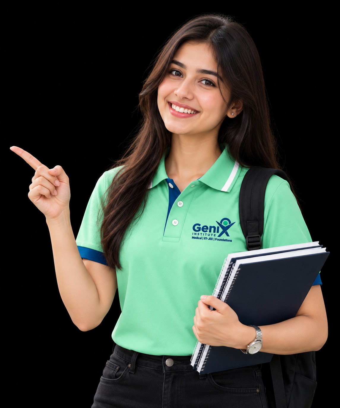 Genix Institute student